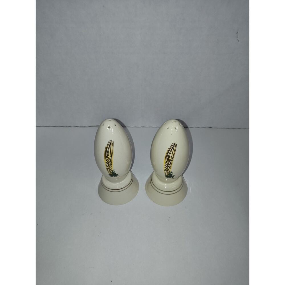 Vintage Coors Kitchen Salt & Pepper Shaker Set Rare Made In USA Mid-Century